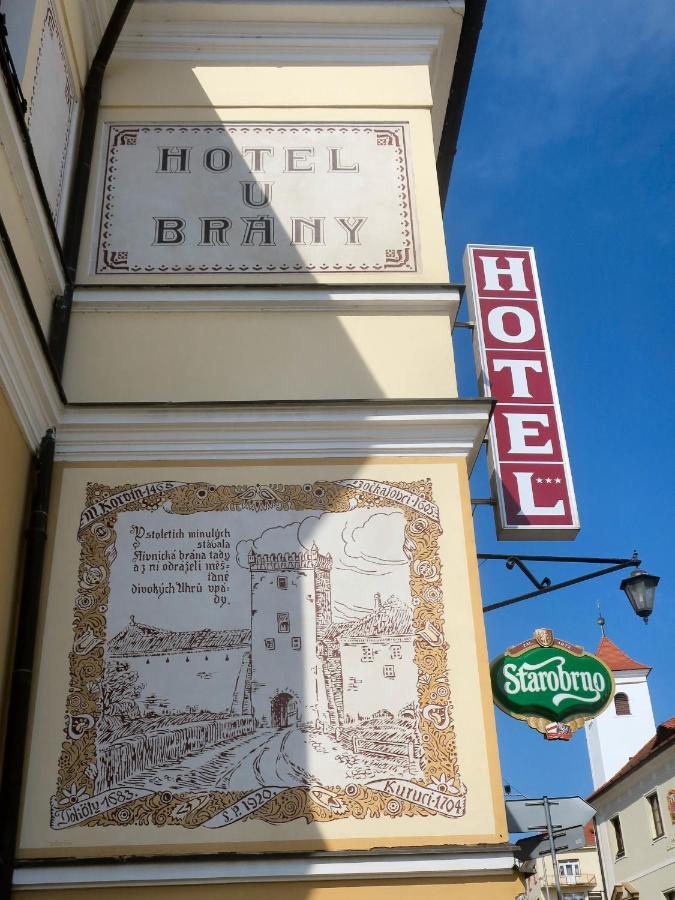 Hotel U Brany Uherský Brod 外观 照片